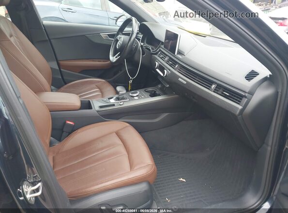 WAUENAF40HN025256 2017 AUDI A4 Black Вид салону спереду