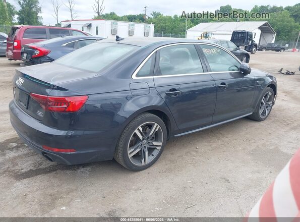 WAUENAF40HN025256 2017 AUDI A4 Black Задня права чверть