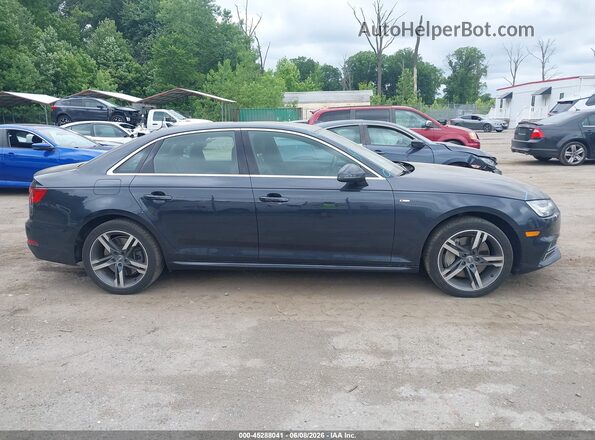 WAUENAF40HN025256 2017 AUDI A4 Black Вид задньої частини салону
