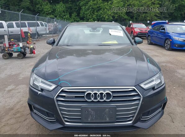 WAUENAF40HN025256 2017 AUDI A4 Black Вид щитка приладів
