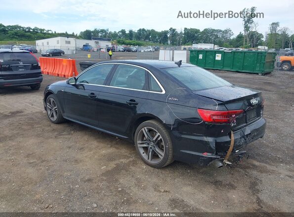 WAUENAF40HN045653 2017 AUDI A4 Black უკანა მარცხენა