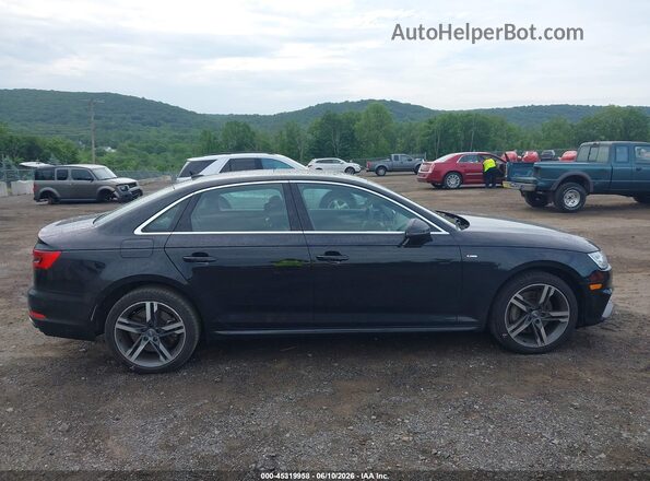 WAUENAF40HN045653 2017 AUDI A4 Black უკანა სალონის ხედი