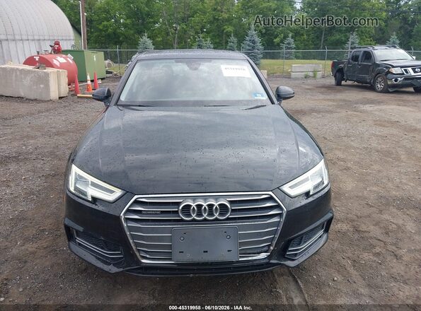 WAUENAF40HN045653 2017 AUDI A4 Black ხელსაწყოთა პანელის ხედი