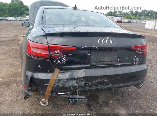 WAUENAF40HN045653 2017 AUDI A4 Black წინა ხედი