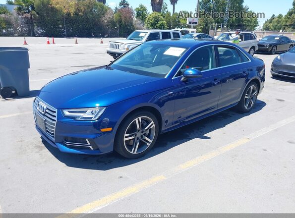 WAUENAF40HN050383 2017 AUDI A4 Blue 