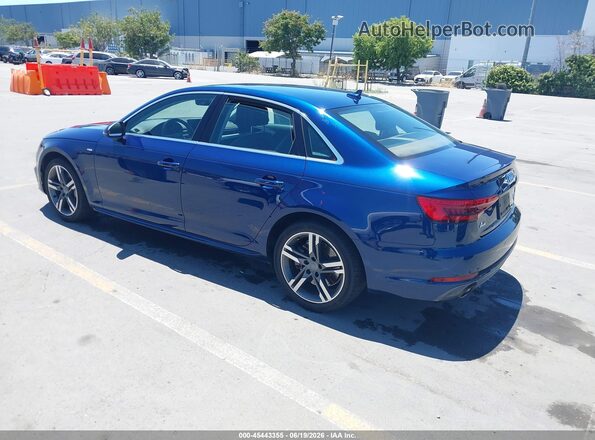 WAUENAF40HN050383 2017 AUDI A4 Blue 