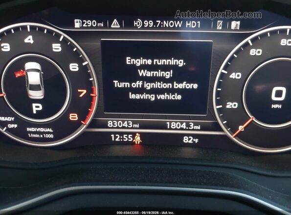 WAUENAF40HN050383 2017 AUDI A4 Blue 