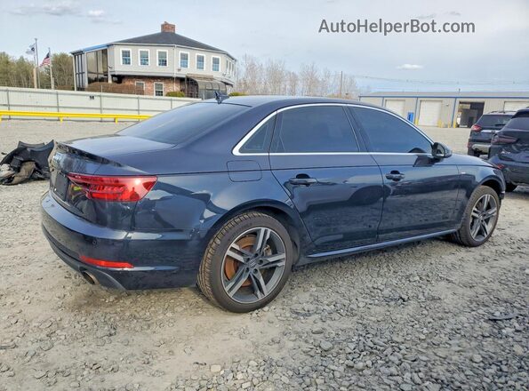 WAUENAF40JA048419 2018 AUDI A4 Blue Rear right