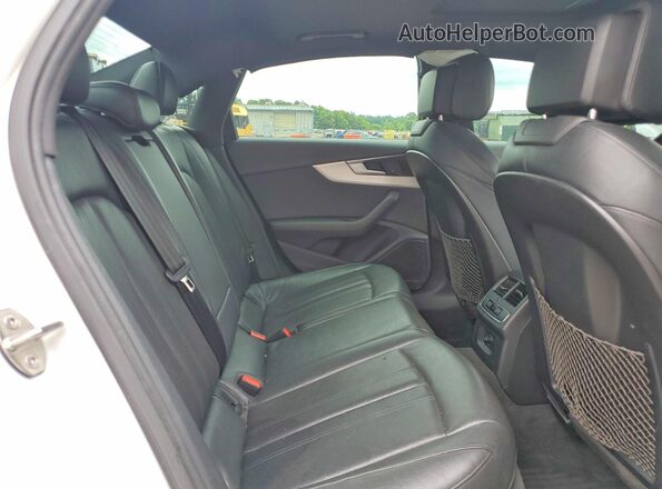 WAUENAF41HN000138 2017 AUDI A4 White Հետևի նստատեղերի տեսք
