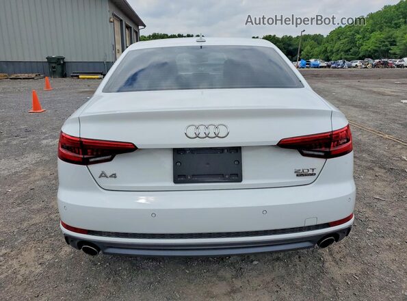 WAUENAF41HN000138 2017 AUDI A4 White Հետևի տեսք