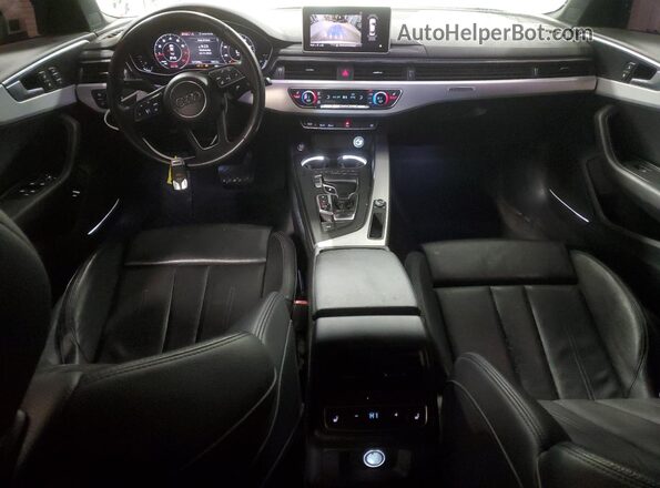 WAUENAF41HN070139 2017 AUDI A4 White Widok deski rozdzielczej