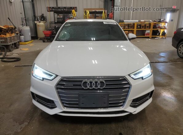 WAUENAF41HN070139 2017 AUDI A4 White Widok z przodu