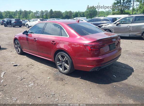 WAUENAF41JA021469 2018 AUDI OTHER Maroon Rear left