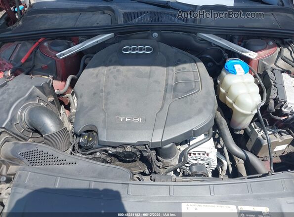 WAUENAF41JA021469 2018 AUDI OTHER Maroon Rear view
