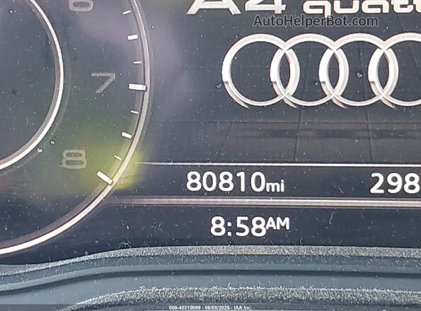 WAUENAF41JA061034 2018 AUDI OTHER Gray 