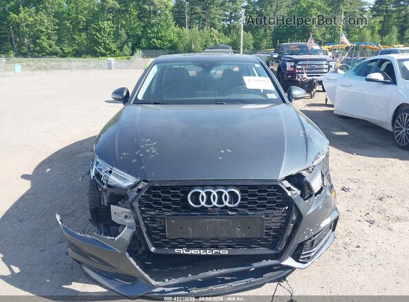 WAUENAF41JA061034 2018 AUDI OTHER Gray უკანა სალონის ხედი