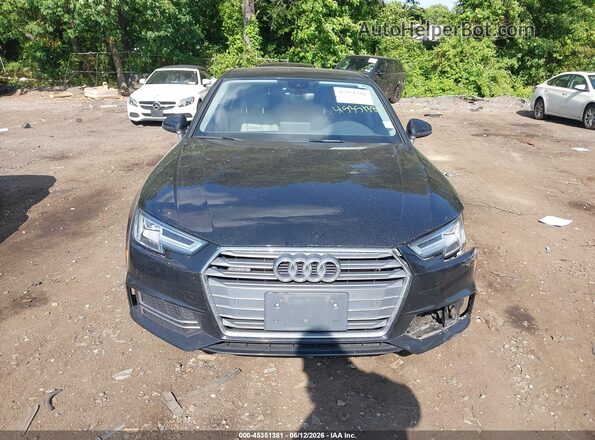 WAUENAF41JA205469 2018 AUDI OTHER Black Вид щитка приладів