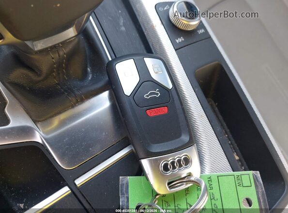 WAUENAF41JA205469 2018 AUDI OTHER Black Вид панелі приладів