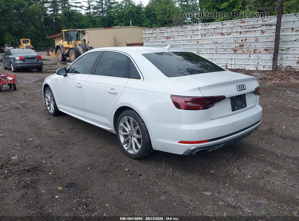 WAUENAF41KN002804 2019 AUDI A4 White Հետևի ձախ