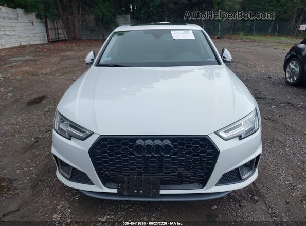 WAUENAF41KN002804 2019 AUDI A4 White Դիմացի տեսք