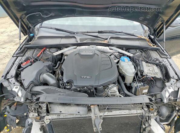 WAUENAF42HN019393 2017 AUDI A4 Black Սալոնի հետևի տեսք
