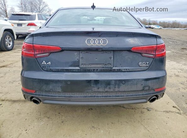 WAUENAF42HN019393 2017 AUDI A4 Black Հետևի տեսք