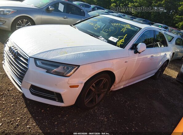 WAUENAF43HN006135 2017 AUDI A4 White 