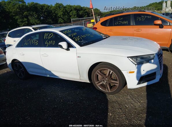WAUENAF43HN006135 2017 AUDI A4 White 