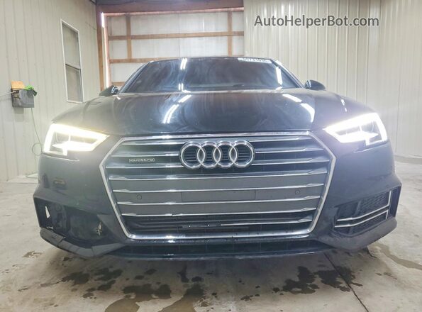 WAUENAF43HN006846 2017 AUDI A4 Black წინა ხედი