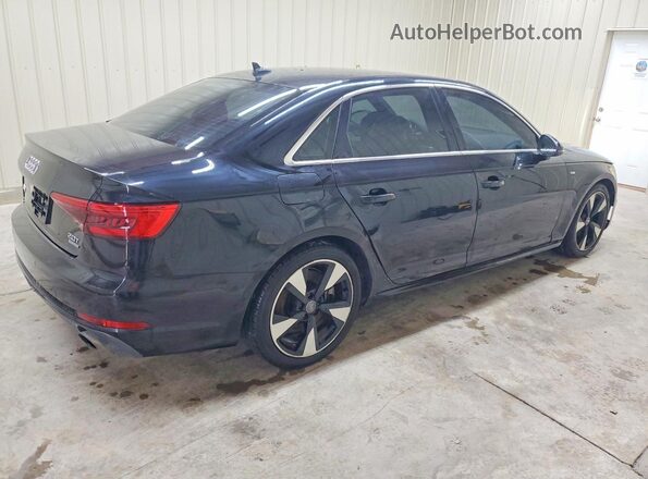WAUENAF43HN006846 2017 AUDI A4 Black უკანა მარჯვენა