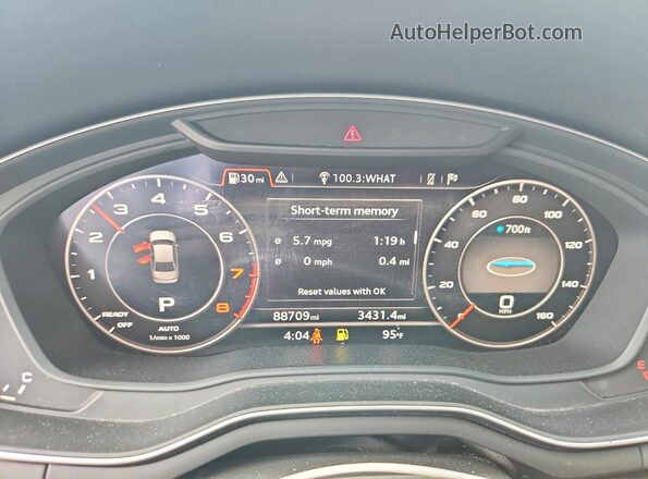 WAUENAF43HN030628 2017 AUDI A4 Серебряный 