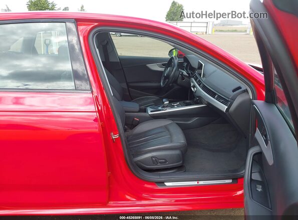 WAUENAF43HN067436 2017 AUDI OTHER Red Front interior view