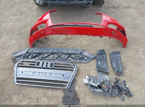 WAUENAF43HN067436 2017 AUDI OTHER Red Instrument cluster view