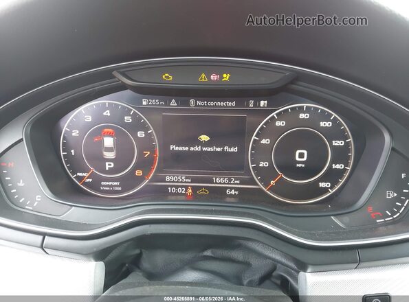 WAUENAF43HN067436 2017 AUDI OTHER Red Rear seats view