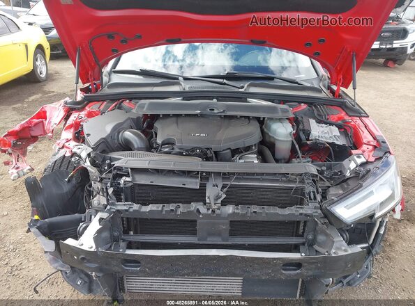 WAUENAF43HN067436 2017 AUDI OTHER Red Rear view