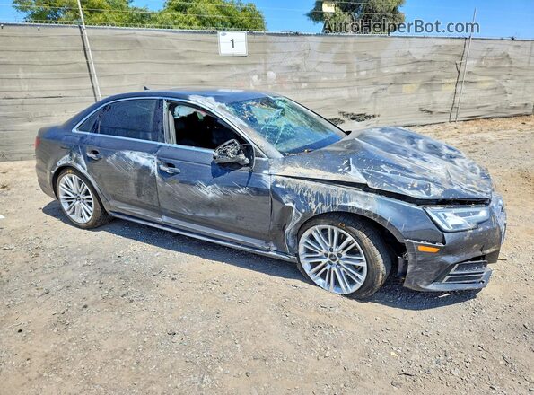 WAUENAF43JA139927 2018 AUDI A4 Gray Front right