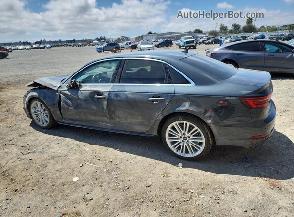 WAUENAF43JA139927 2018 AUDI A4 Gray Rear left