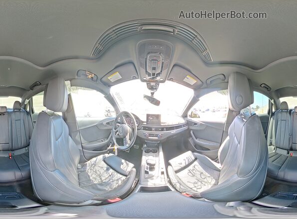 WAUENAF43JA139927 2018 AUDI A4 Gray VIN sticker view