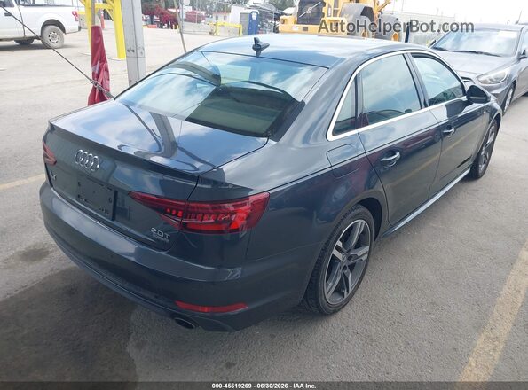WAUENAF43JA169333 2018 AUDI A4 Gray Rear right