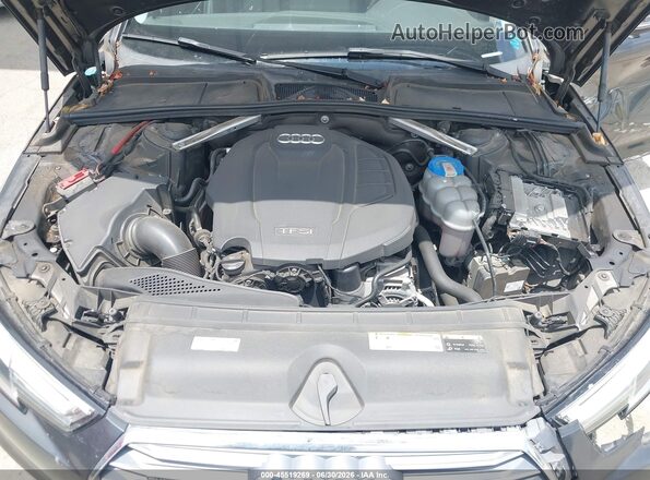 WAUENAF43JA169333 2018 AUDI A4 Gray Rear view