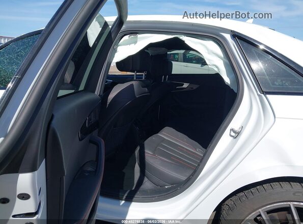 WAUENAF43KN004263 2019 AUDI A4 Белый Вид наклейки с VIN-кодом