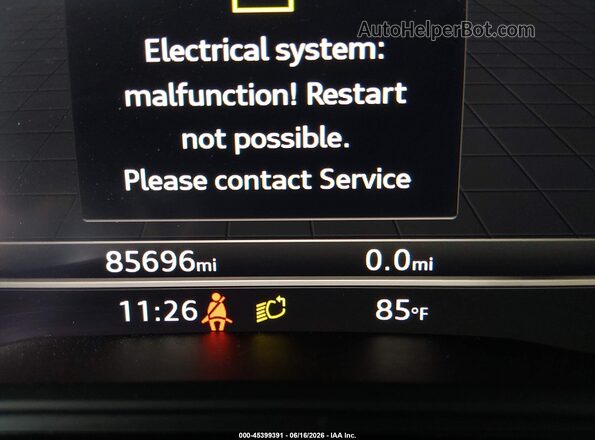 WAUENAF43KN011875 2019 AUDI OTHER Gray 