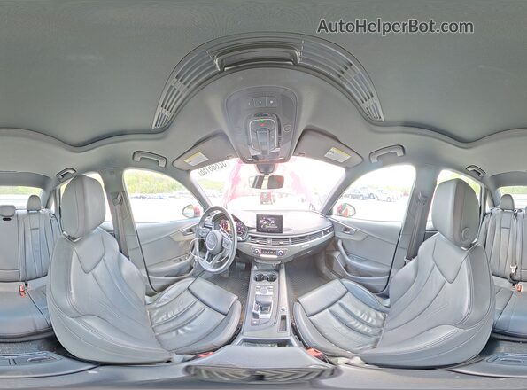 WAUENAF44KA081473 2019 AUDI A4 Red Вид наклейки з VIN-кодом