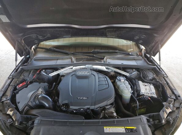 WAUENAF45HN020361 2017 AUDI A4 Charcoal Вид задньої частини салону