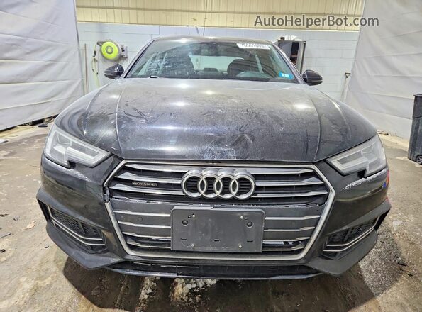 WAUENAF45HN025382 2017 AUDI A4 Black Front view