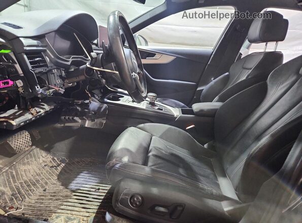 WAUENAF45HN025382 2017 AUDI A4 Black Front interior view