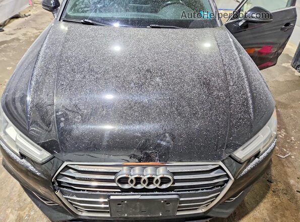 WAUENAF45HN025382 2017 AUDI A4 Black Rear interior view