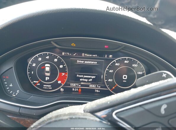 WAUENAF45HN034292 2017 AUDI A4 Черный 