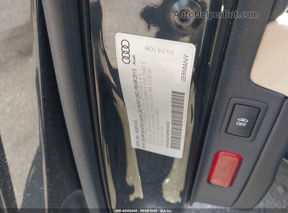 WAUENAF45HN034292 2017 AUDI A4 Черный 
