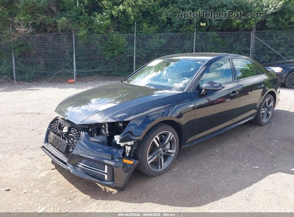 WAUENAF45HN034292 2017 AUDI A4 Черный 